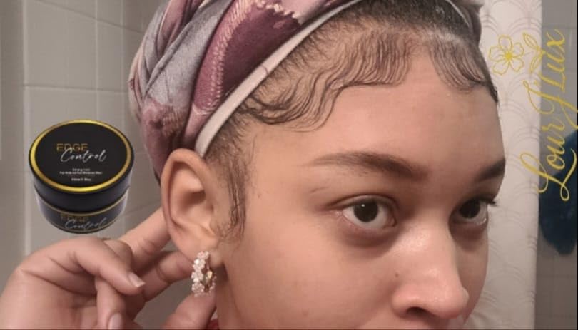 Miniatura 6 de LourJlux Control de bordes  Agarre extra fuerte de 3.53 onzas  Domador de borde transparente para cabello natural y relajado  Sin escamas, sin