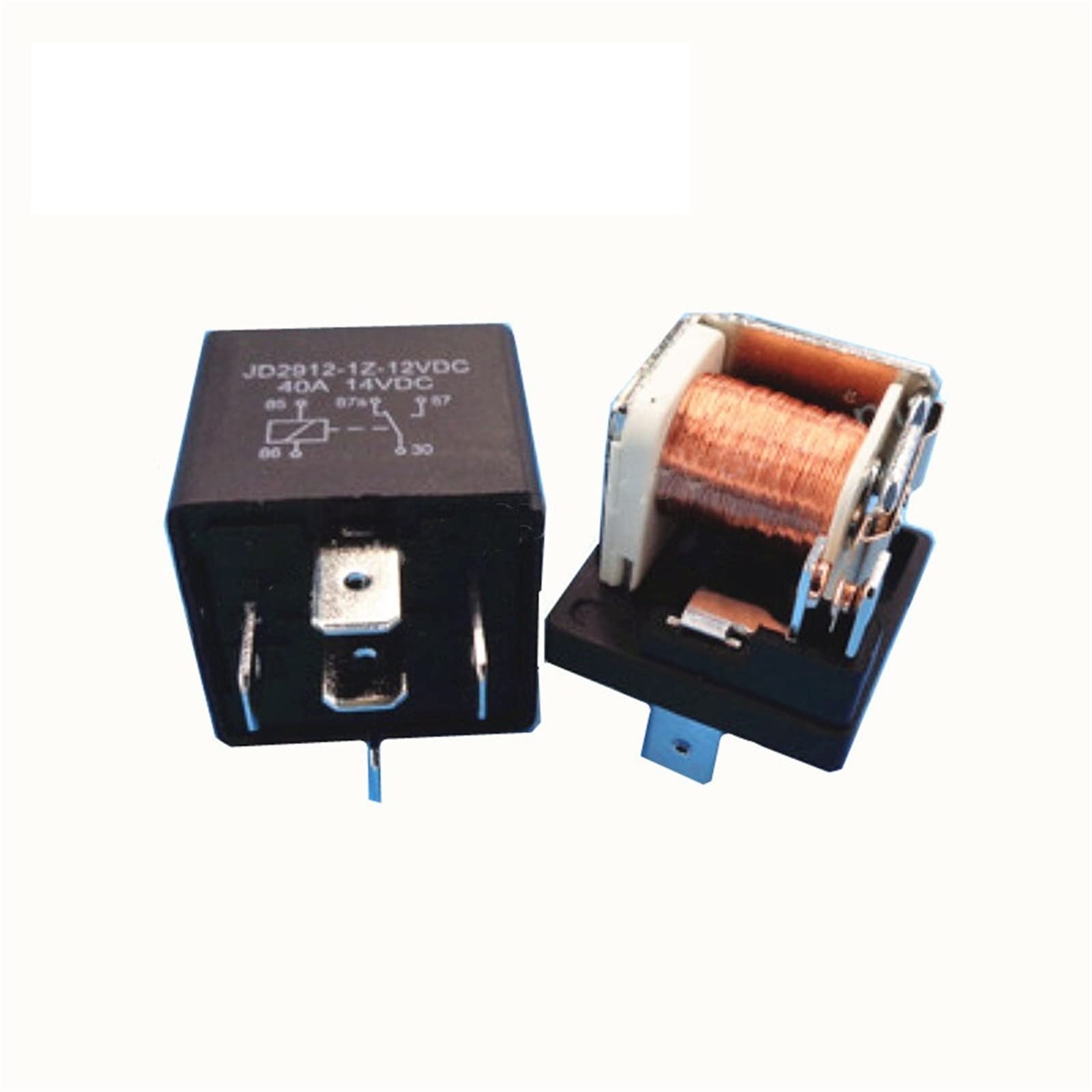 AERBNYEQP 1PCS 40A car Relay 12v24v Headlights GPS Fan far and Near Light Modified Original