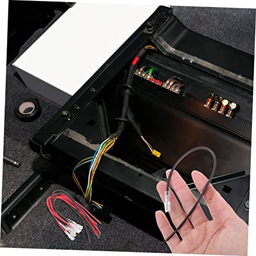 Conector de cable de horquilla SOLUSTRE con fundas aislantes para cableado de audio de coche 2