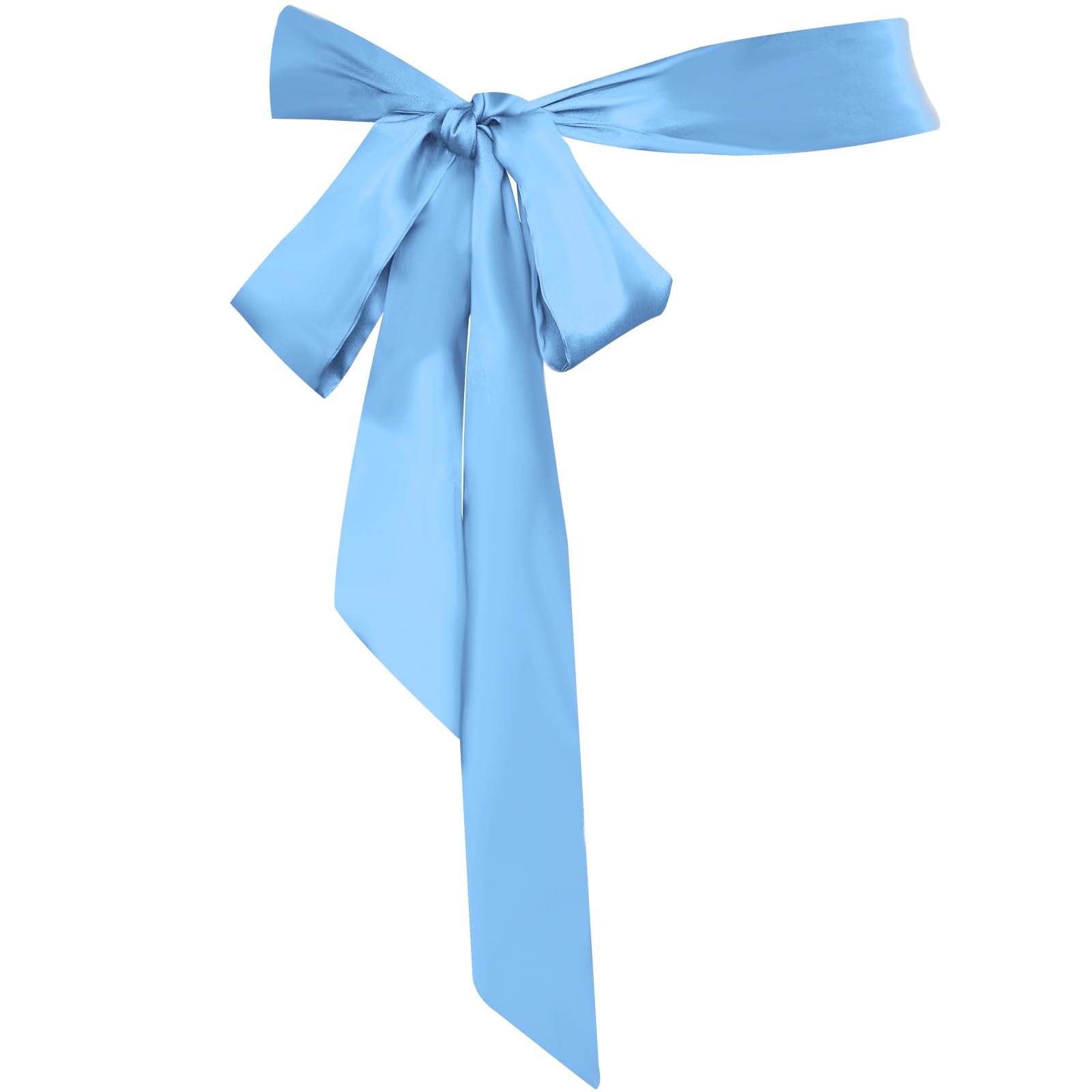 Photo 1 of obmwang Women's Wedding Sash Belt Ribbon Satin Scarf Waist Belts for Special Occasion Dress Bridal Sash Belt 1.96'' Wide