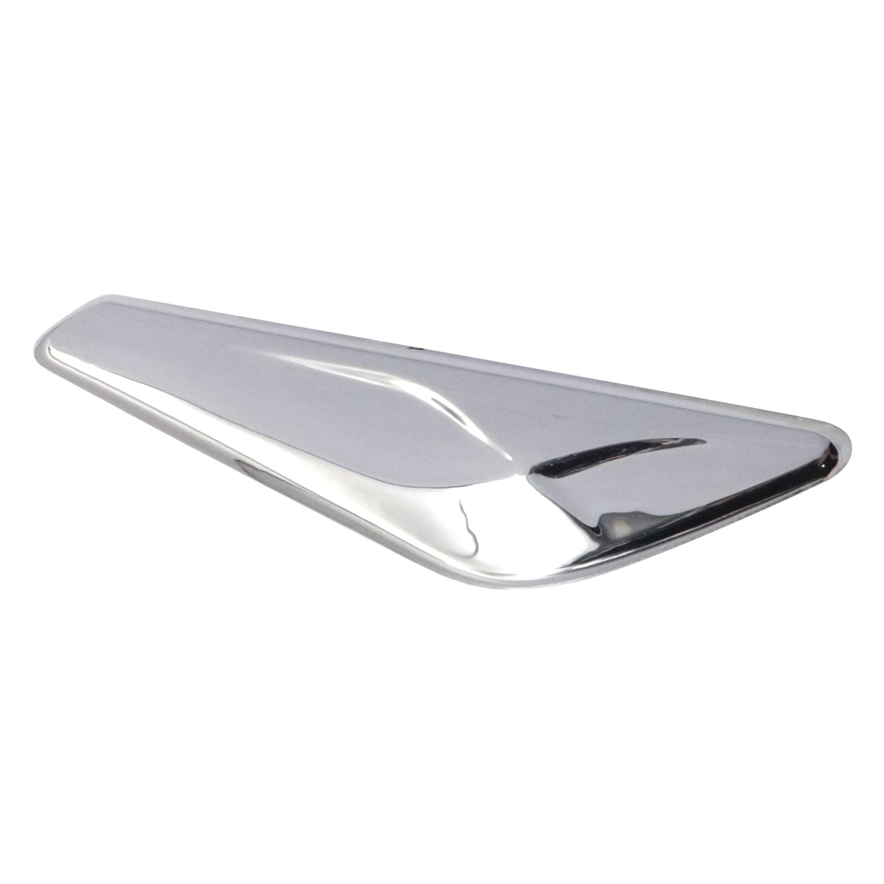 Amazon.com: Front Right Passenger Side Fender Chrome Finisher Side  