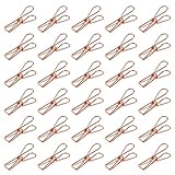 【Robustheit】 Der multifunktionale Cliphaken ist sehr robust, flexibel zu bedienen, einfach aufzuhängen und kann problemlos Kleidung, Socken, Fotos usw. aufhängen. Die Wäscheklammern sind stark, sodass Sie sich keine Sorgen machen müssen, dass die Socken fallen oder vom Wind weggeblasen werden.