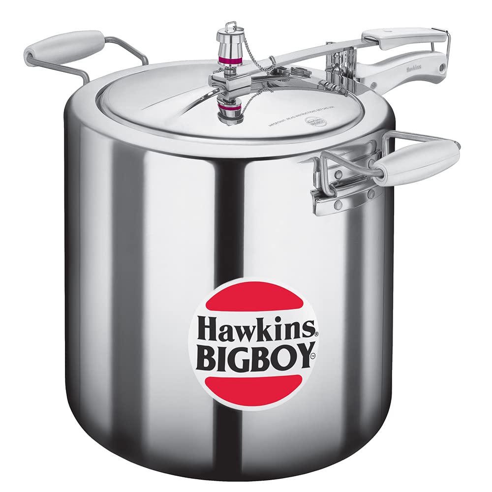 Buy Hawkins Bigboy Aluminum Pressure Cooker, 22 Litres Online at Low