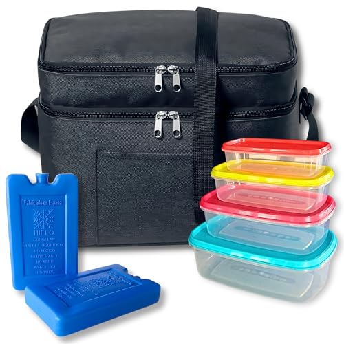 Kit Bolsa Termica Porta Alimentos