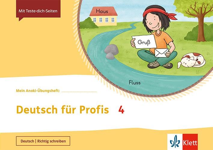 Deutsch für Profis 4: Übungsheft Fordern Klasse 4 (Mein Anoki-Übungsheft)
