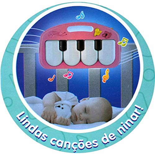 Ginásio com Tapete de Atividades Bebê Som e Luz - Piano