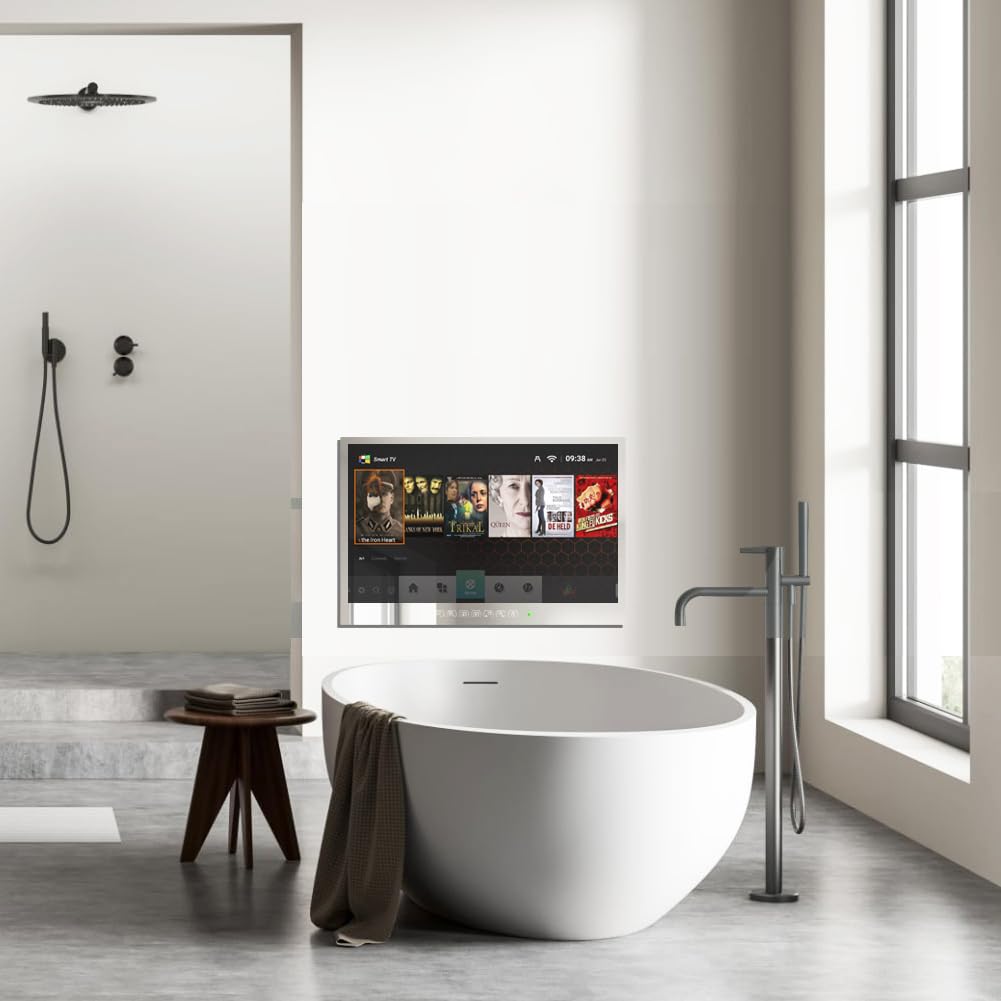 Amazon | 2025お風呂テレビELE1001 22V型 Android TV フルハイビジョン