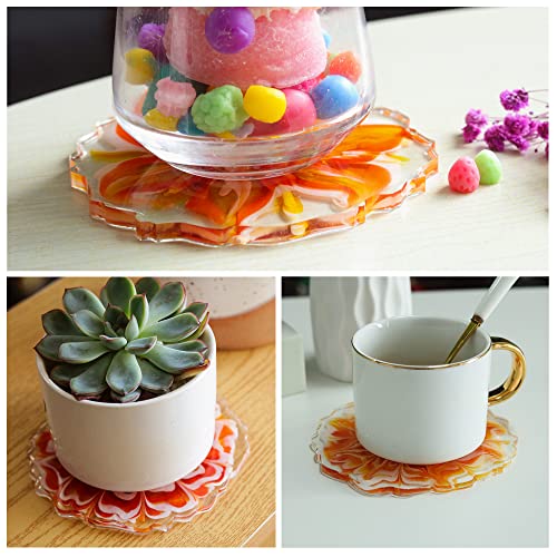 Let'S Resin E4-YXBD-K Geode Resin Coaster Molds thumb #5