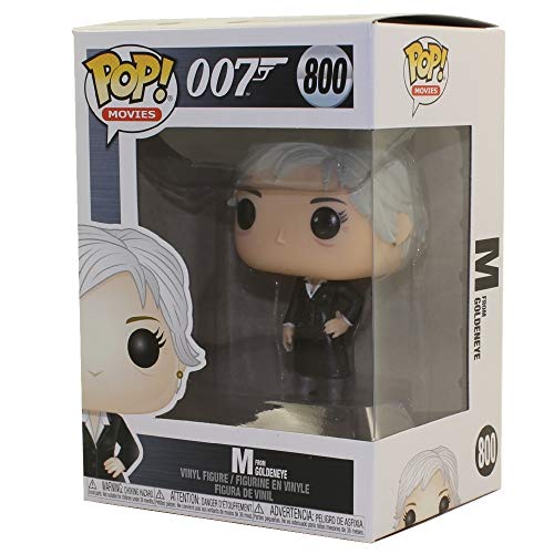 Funko POP! MOVIES: James Bond - M, Multicolore