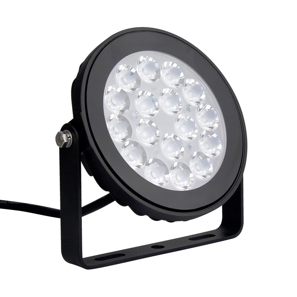 lighteu®, Miboxer 9W AC100~240V Gartenstrahler RGBCCT und Farbtemperatur einstellbar LED Gartenrasenleuchte IP65 wasserdicht ohne Stecker (Fernbedienung nicht enthalten) futC02