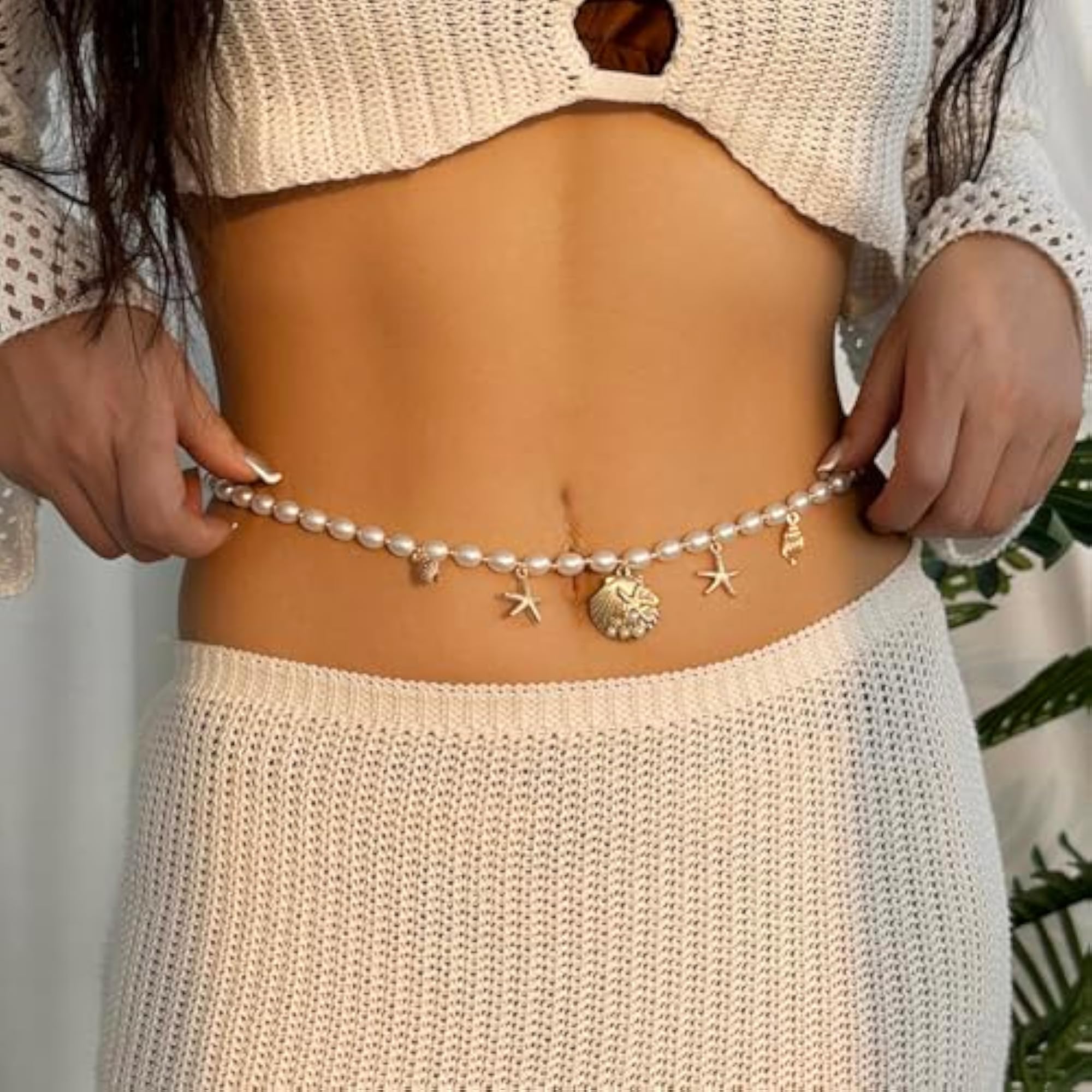 Boho Beads Belly Chain for Women