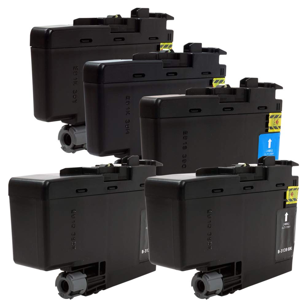 ✨未使用品✨Brother 3139 インクカートリッジ 4色セット Amazon.co.jp: brother ブラザー LC3139-4PK (BK×2/C/M/Y)【全色
