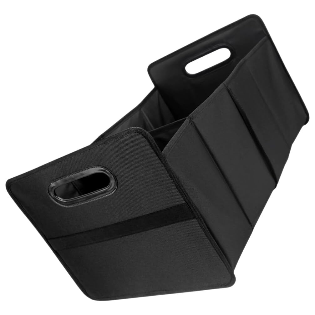 CALLARON Organizador Negro de Oxford Plegable de Tela Maletero de Coche