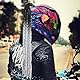 Hayaww Motorrad Helm ZöPfe, Helm Braids Retro Motorradhelm Braids Motorradhelm ZubehöR Motorradhelm Abnehmbarer Pferdeschwanz Helm Geflochtener Pferdeschwanz for Bicycle Motorcycle (Schwarz+grau)
