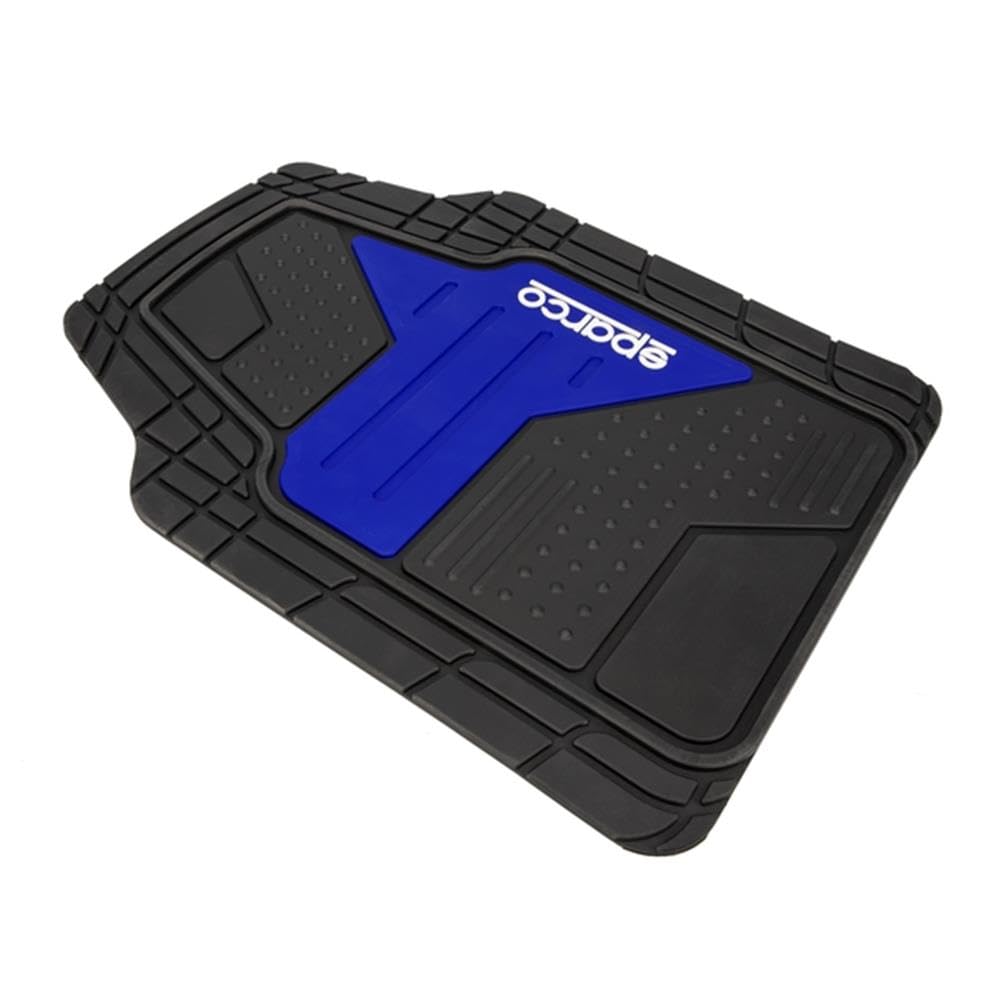 Sparco Tappeto F511 PVC Nero/Blu