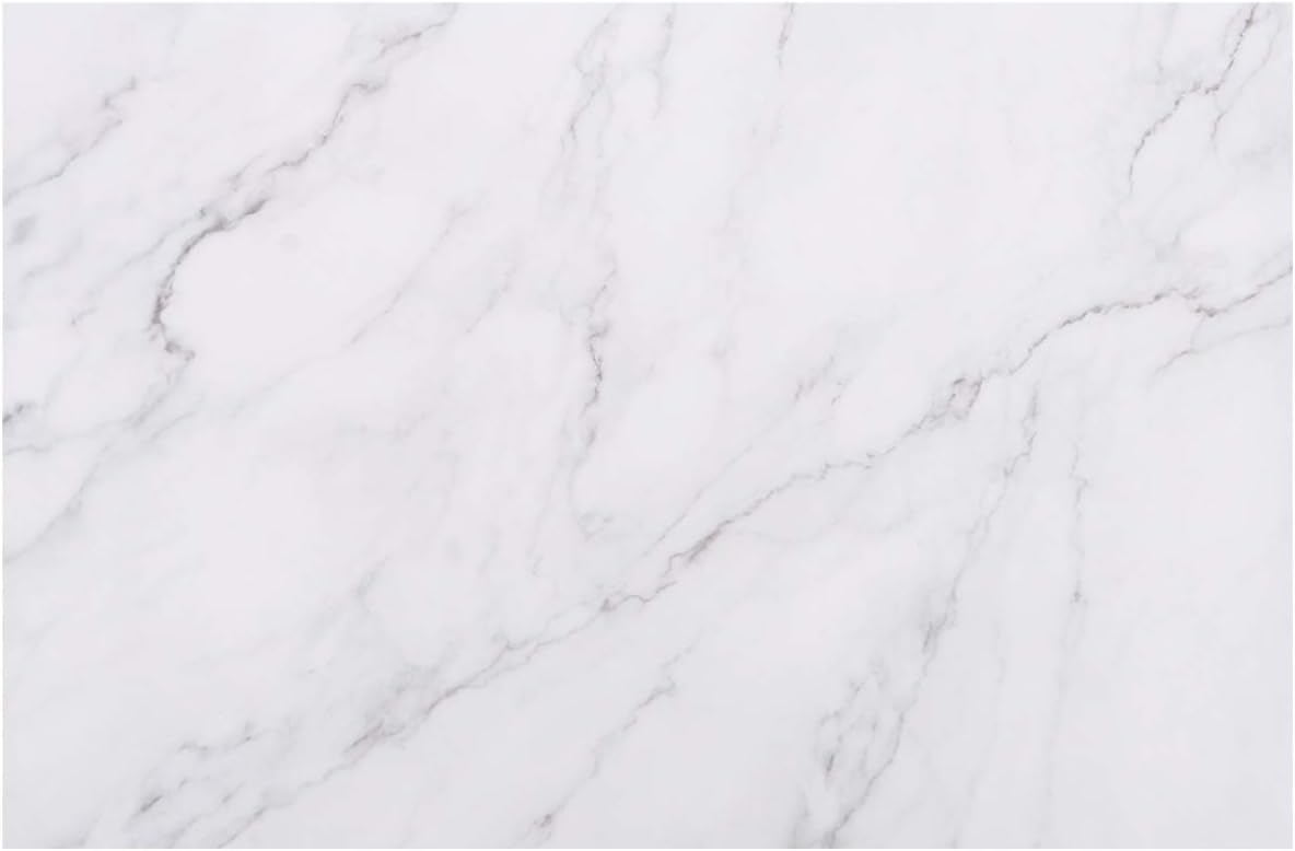 VOSAREA Marble Backdrop Board Marble Texture Pattern Studio Photography Backdrop Props For Photography Video And Televison (White Marble)