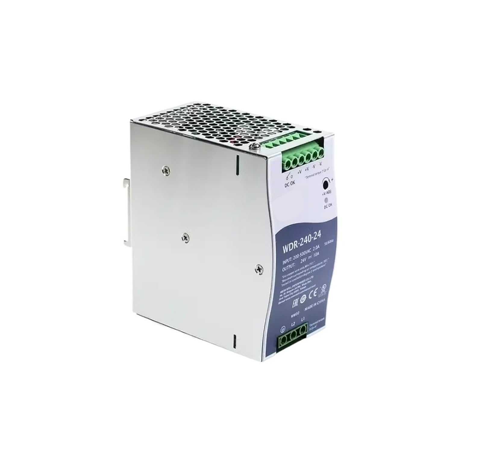 BALYDLUL 240W Single Output Power Supply WDR-240-24V WDR-240-48V(WDR-240-48)