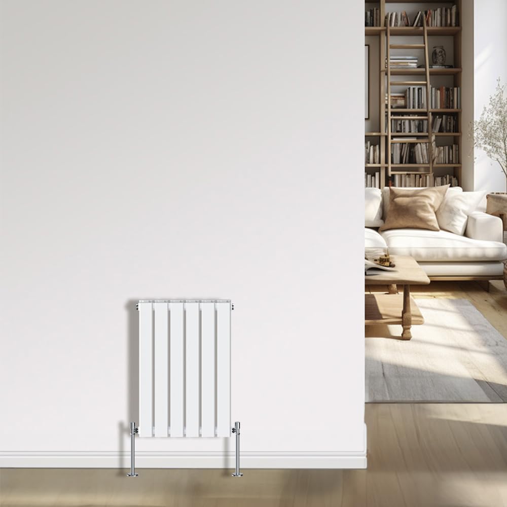NRG White Radiator 600x408mm- Double Flat Panel Interior Bathroom Radiators