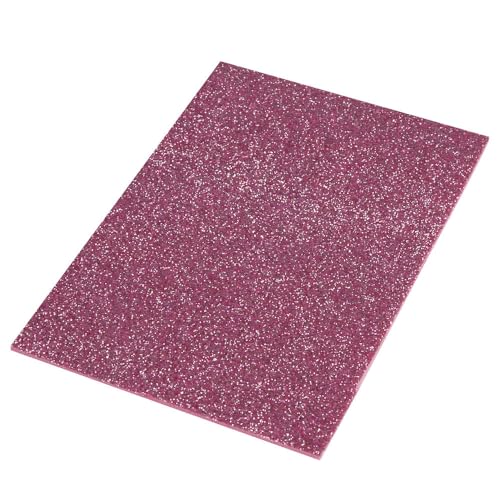 RAYHER 3005133 Crepla Platte Glitter, 30x45x0.2 cm, Pink