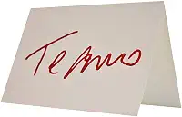 Cartão Fabriano Te Amo Branco, Teca, Ge0003, Branco