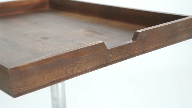 Cubierta de madera para estufa rectangular 74.68x55.88 cm miniatura 7
