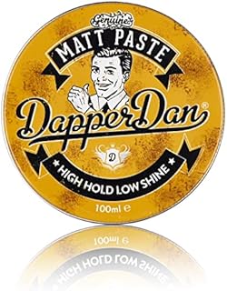 Dapper Dan Matt Texturised Styling Paste For A Versatile Strong Flexible Hold, Hair Styling Paste For Men, 1 x 100 ml