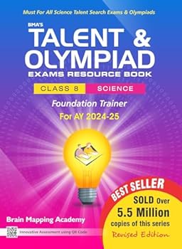 Paperback BMA's Talent & Olympiad Exams Resource Book for Class - 8 (Science) Book