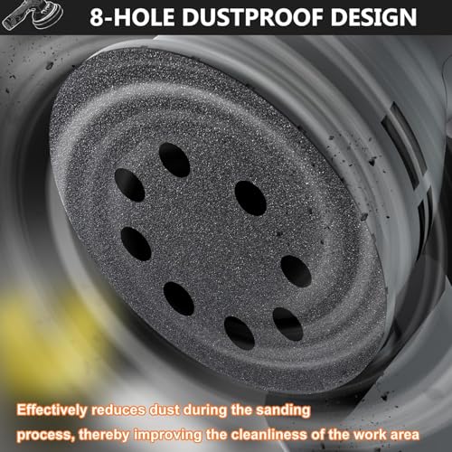 Image of 50PCS 5 Inch Sanding Discs 2500 Grit, Wet Dry Hook and Loop Sandpaper