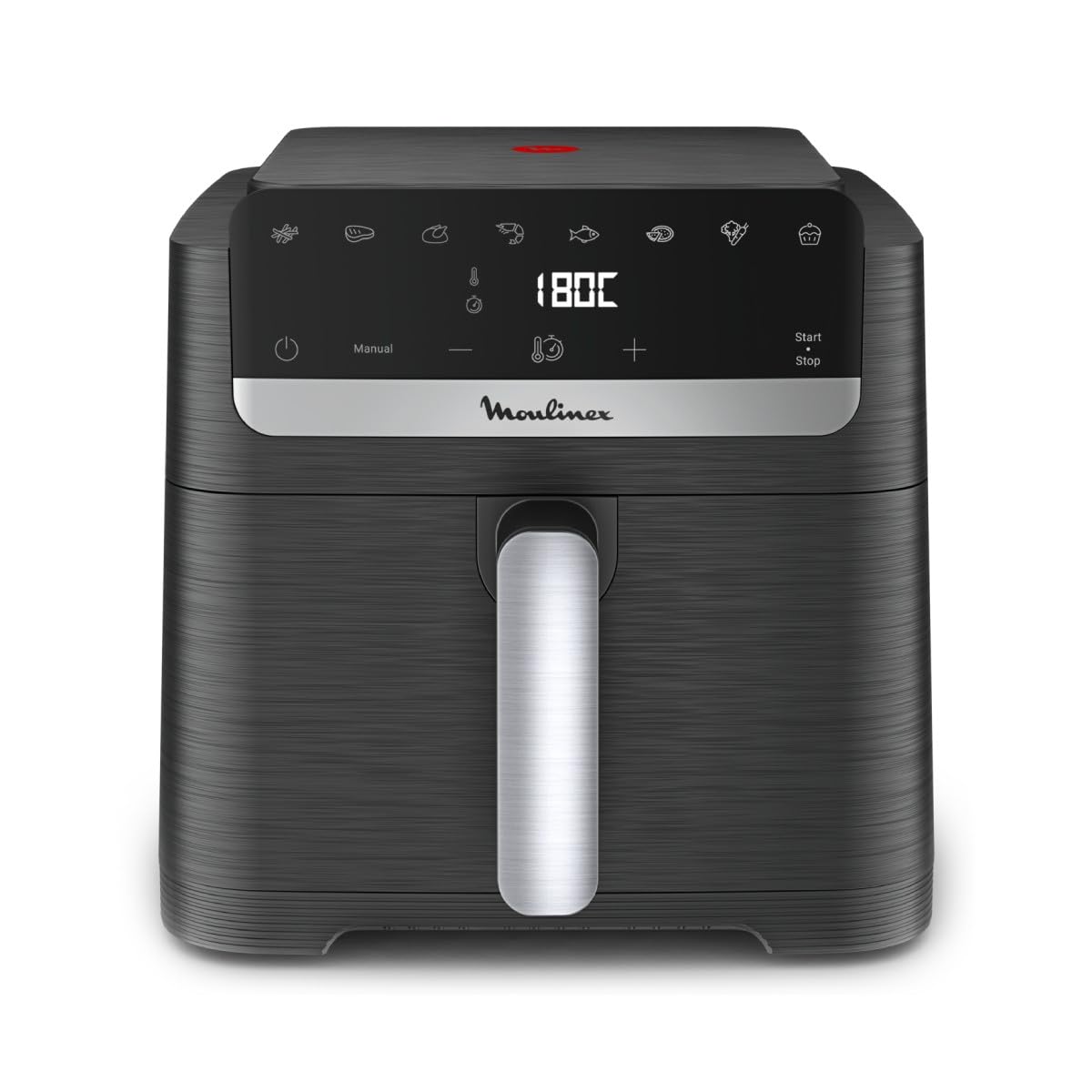 Moulinex Easy Fry Compact, Air Fryer, diseño compacto, capacidad XL 7,5 L, pantalla táctil intuitiva, EZ8618F0