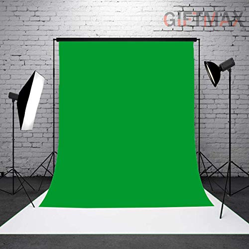 Image of GiftMax 8 x10 FT LEKERA Backdrop Photo Light Studio Photography Background (Green)