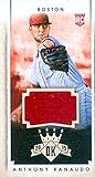 Sports Memorabilia Autograph Warehouse 343495 Anthony Ranaudo Player Worn Jersey Patch Baseball Card - Boston Red Sox 2015 Panini Diamond Kings Mini No. 152 LE 5 & 99