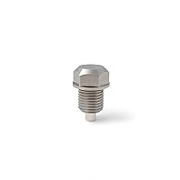 Vista 3 de Perno magnético de drenaje de aceite compatible con HONDA - Compatible con transmisión de motor ACURA - Hecho de acero inoxidable - K-MOTOR