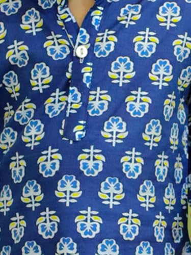 Image of BownBee Infant Pure Cotton Dhoti Kurta Set for Boys, Full Sleeve Kurta & Printed Dhoti Set for Baby Boys, Traditional Ethnic Wear for Kids Boy, Ideal for all Festivals