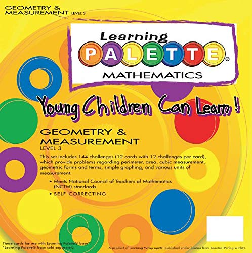 3rd Grade Math Learning Palette Geometry and Measurement