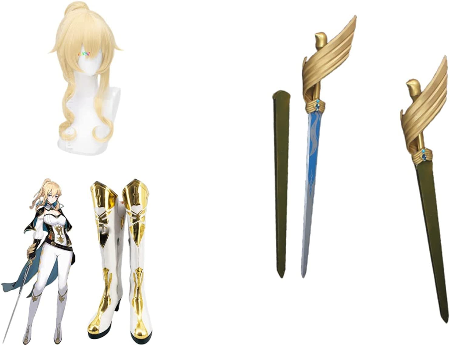 Amazon.co.jp: 原神 Genshin げんしん ジン コスプレ道具 武器