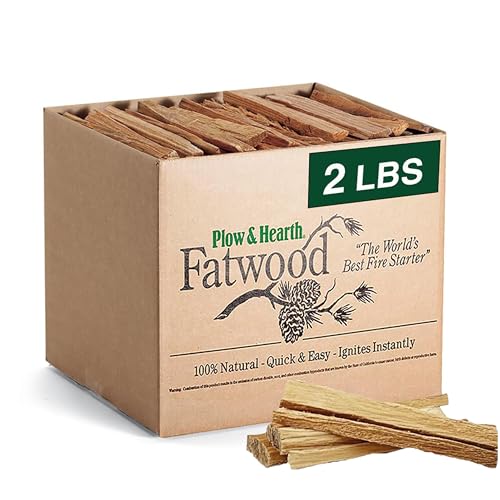 Plow & Hearth 2 LBS Fatwood Fire Starter Sticks Organic Kind...
