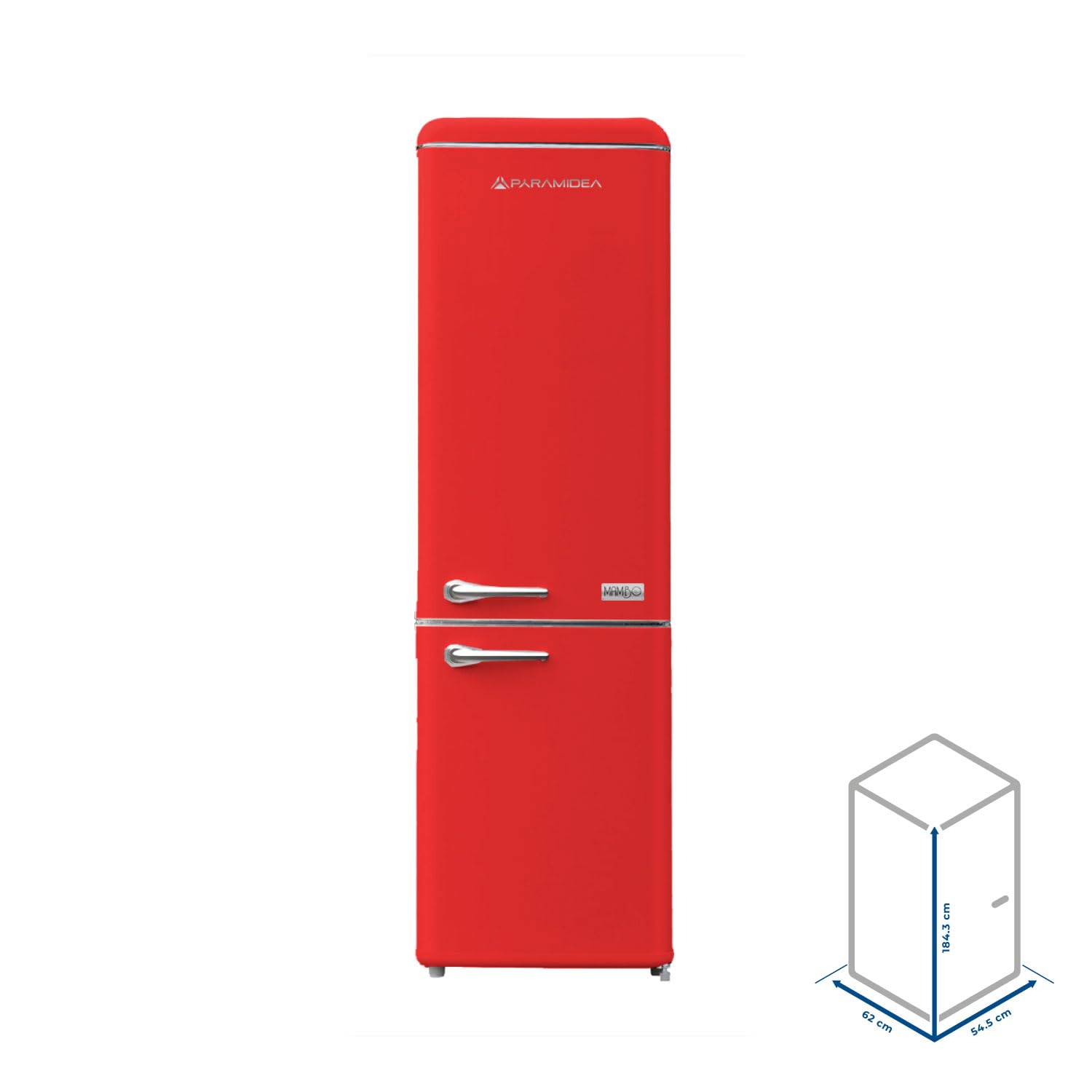 PYRAMIDEA Frigorifero Combinato Mambo Colore Crema Capacità Totale 300 L MAMBO309C