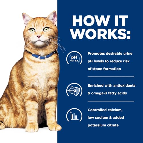 Hill's Prescription Diet c/d Multicare Urinary Care Dry Cat Food, Ocean Fish, 4 lb. Bag