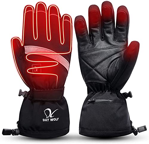 ZLYJ Guantes Calefactores De Invierno, Pantalla Táctil Guantes De Mano Cálidos para Deportes Al Aire Libre Motocicleta Camping Senderismo Esquí Patinaje Ciclismo Montar Black,S