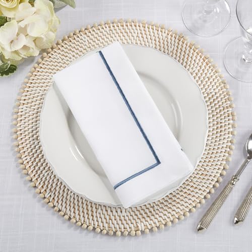 Servilletas de Tela Saro Lifestyle Bordado Set x4 20x20" miniatura 3