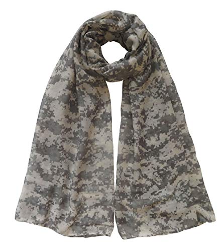 Lina & Lily Sciarpa Stola Donna con stampa