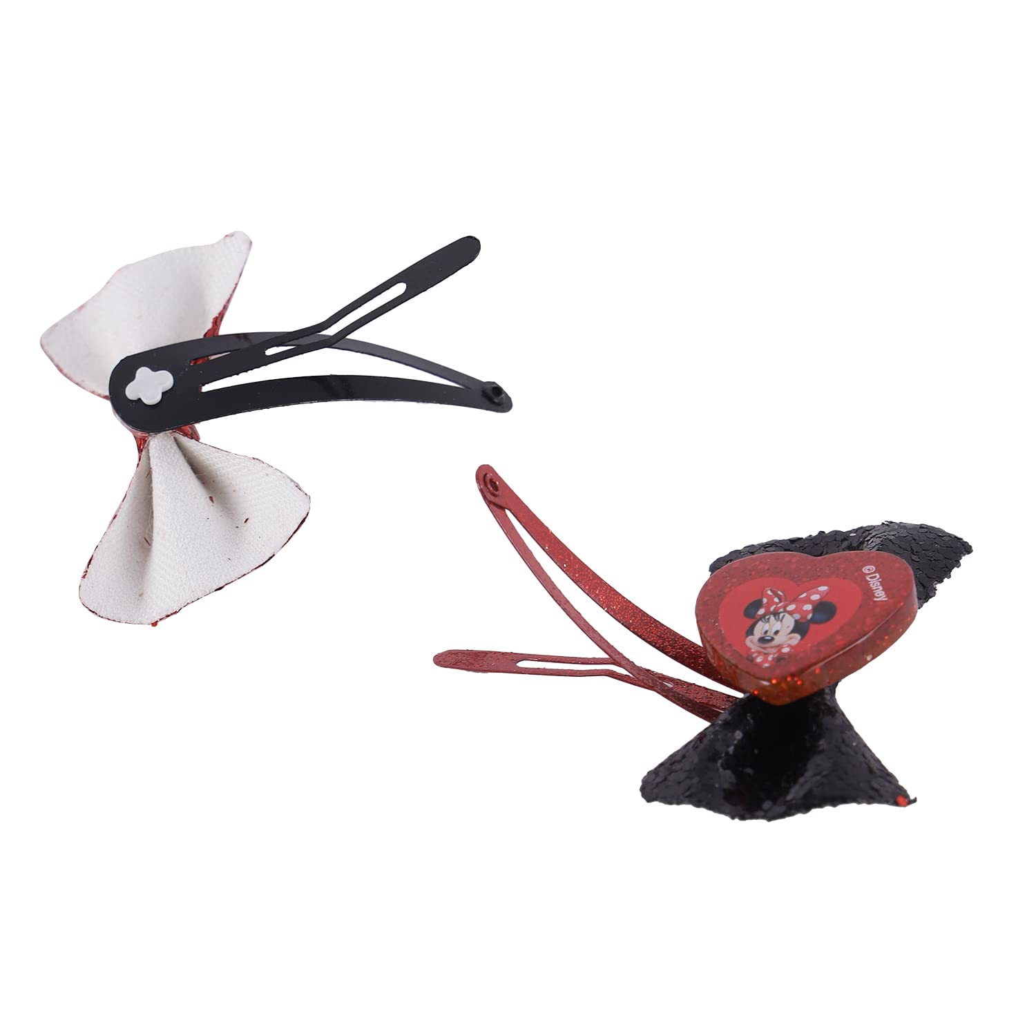 Minnie Mouse Pack of 2 Red Clips for Kids