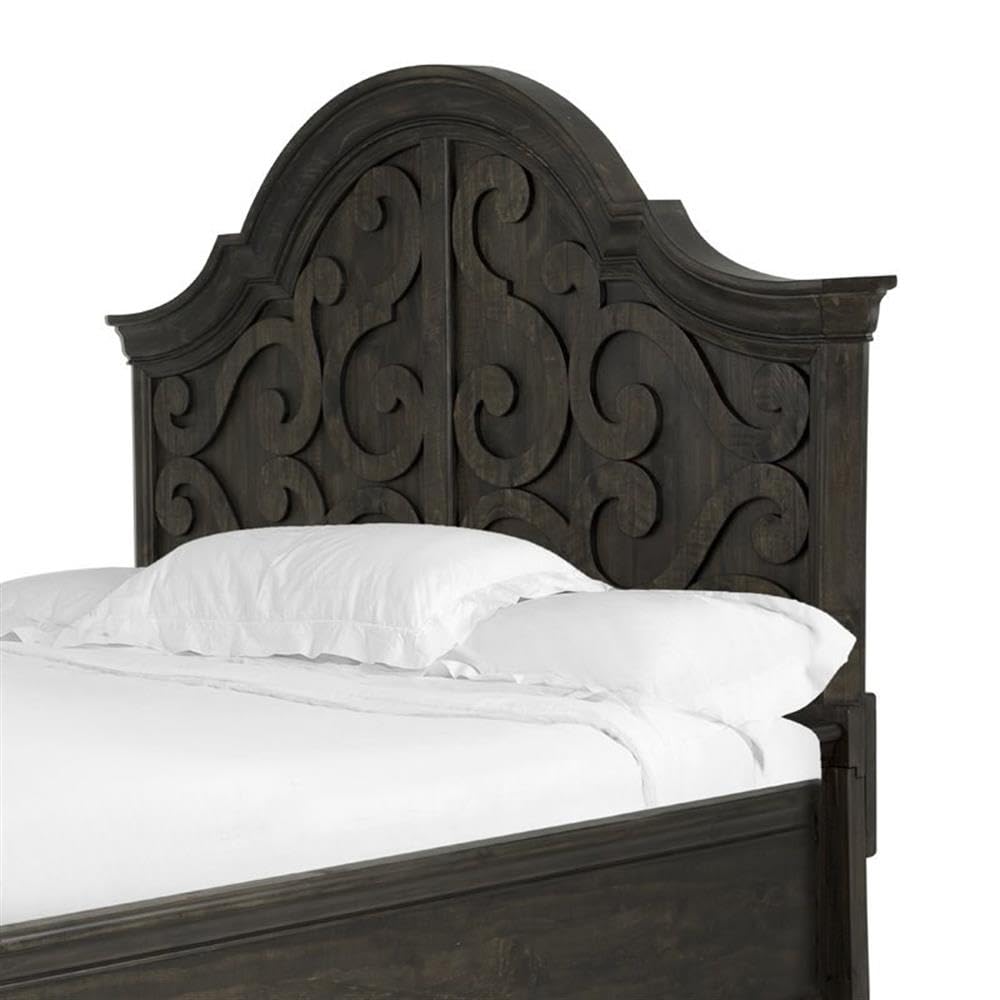 Magnussen Bellamy Traditional Peppercorn King Panel Shaped Headboard