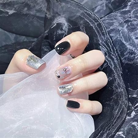 Amazon ァーで魅せる秋冬のトレンド 貝殻 ネイル花嫁 インターネットの人気スタイル 短いさネイルチップ Sifashion ネイルチップ 通販