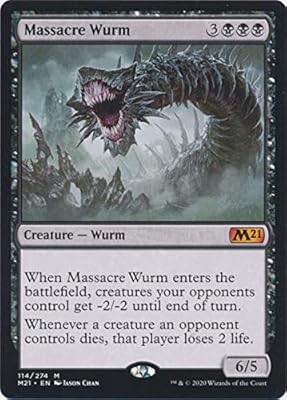 Magic: The Gathering - Massacre Wurm - Core Set 2021