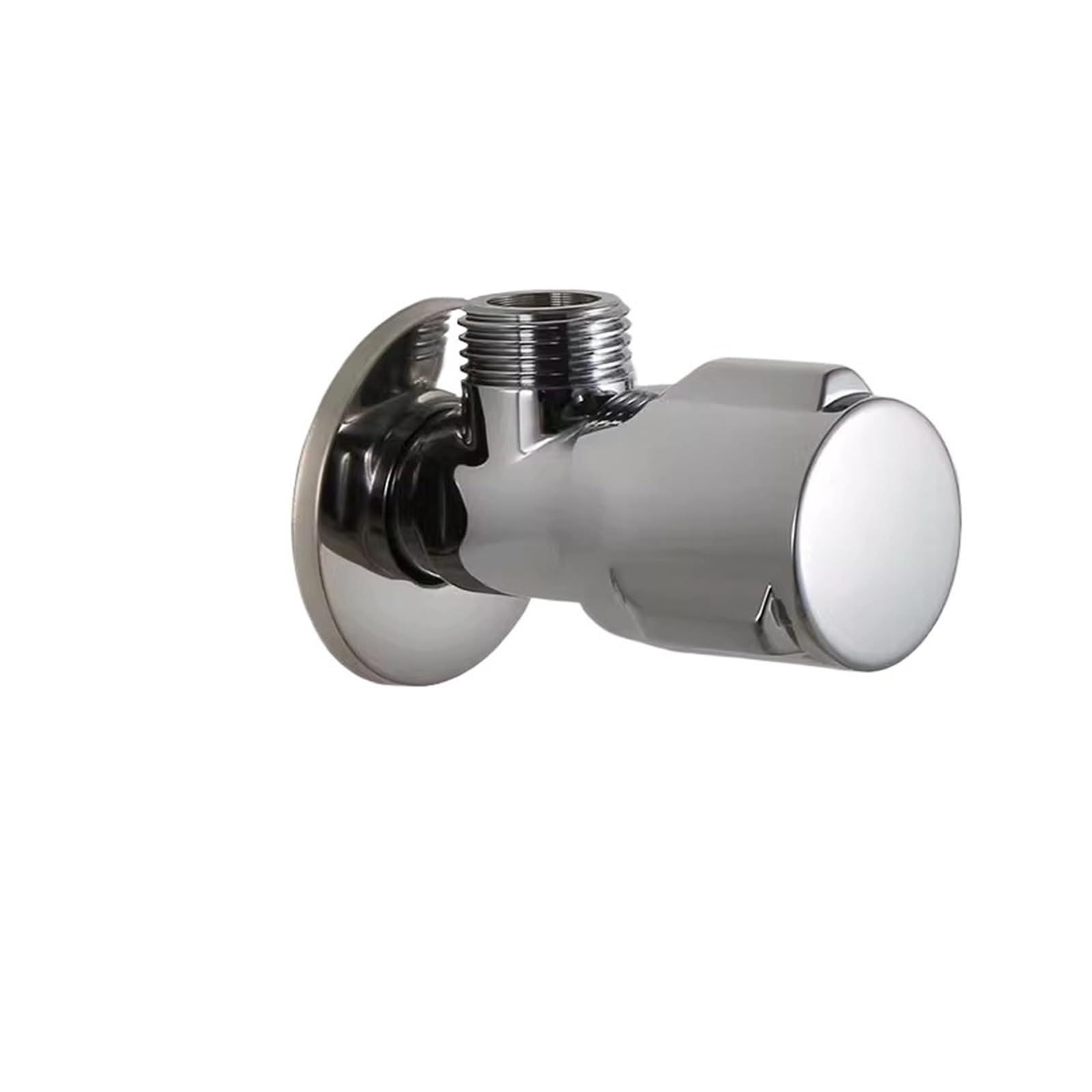 Bvhisehp Chrome Gold Plated Brass Wall Mount Angle Stop Valve Universal Water Control Valve