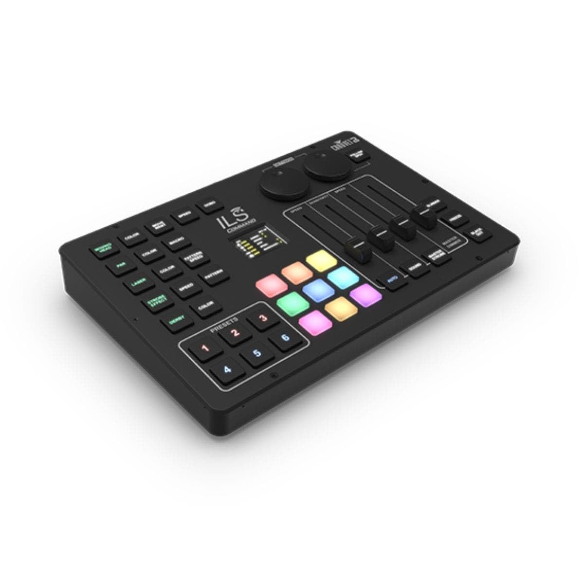 Photo 1 of CHAUVET DJ – ILS Command Lighting Controller | Sound-Activated Music Sync | Instant Show Creation | Master Control Hub for ILS-Compatible Lighting Fixtures and Simplified Performance Control