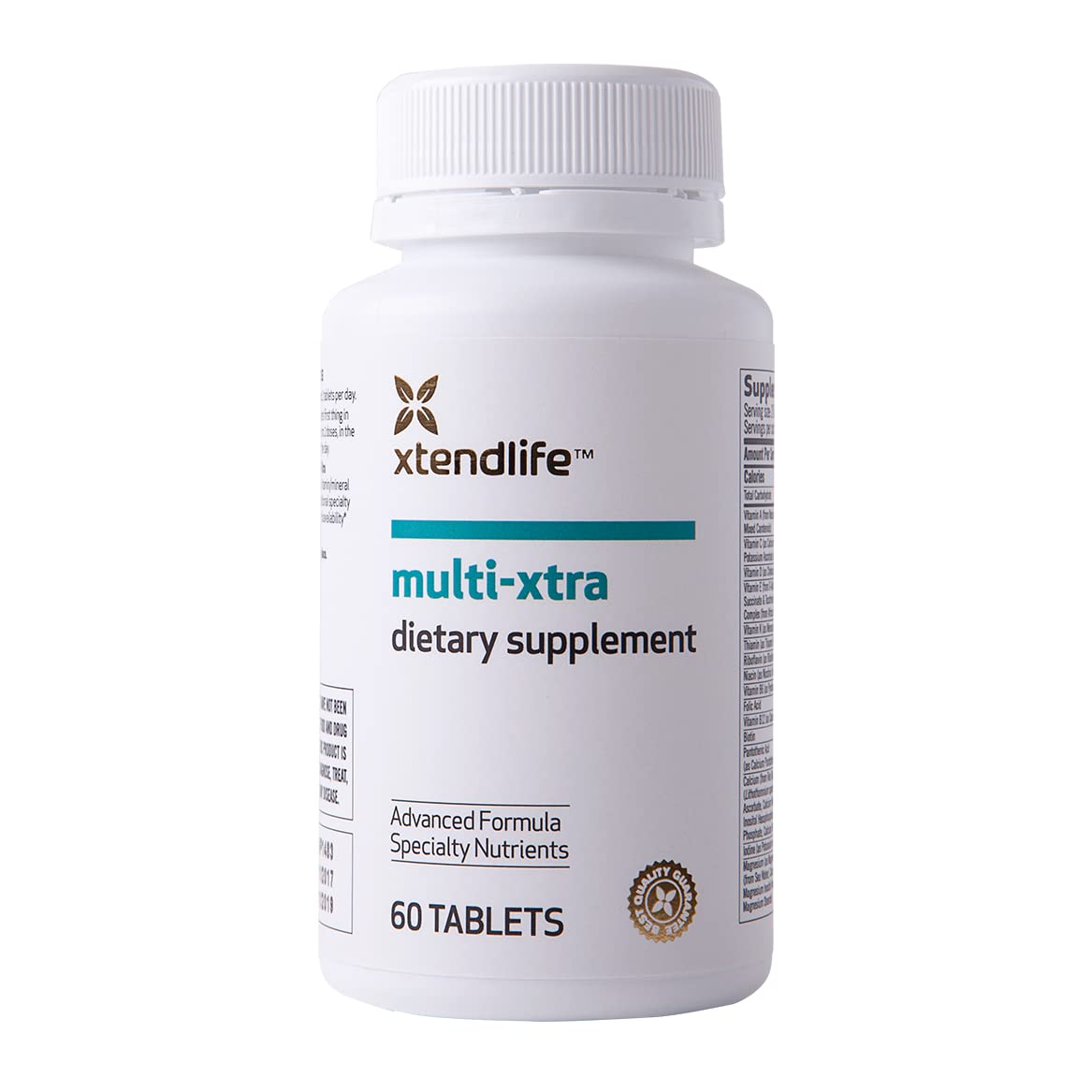 XtendLife, MultiXtra, Advanced Multivitamin & Mineral Supplement for