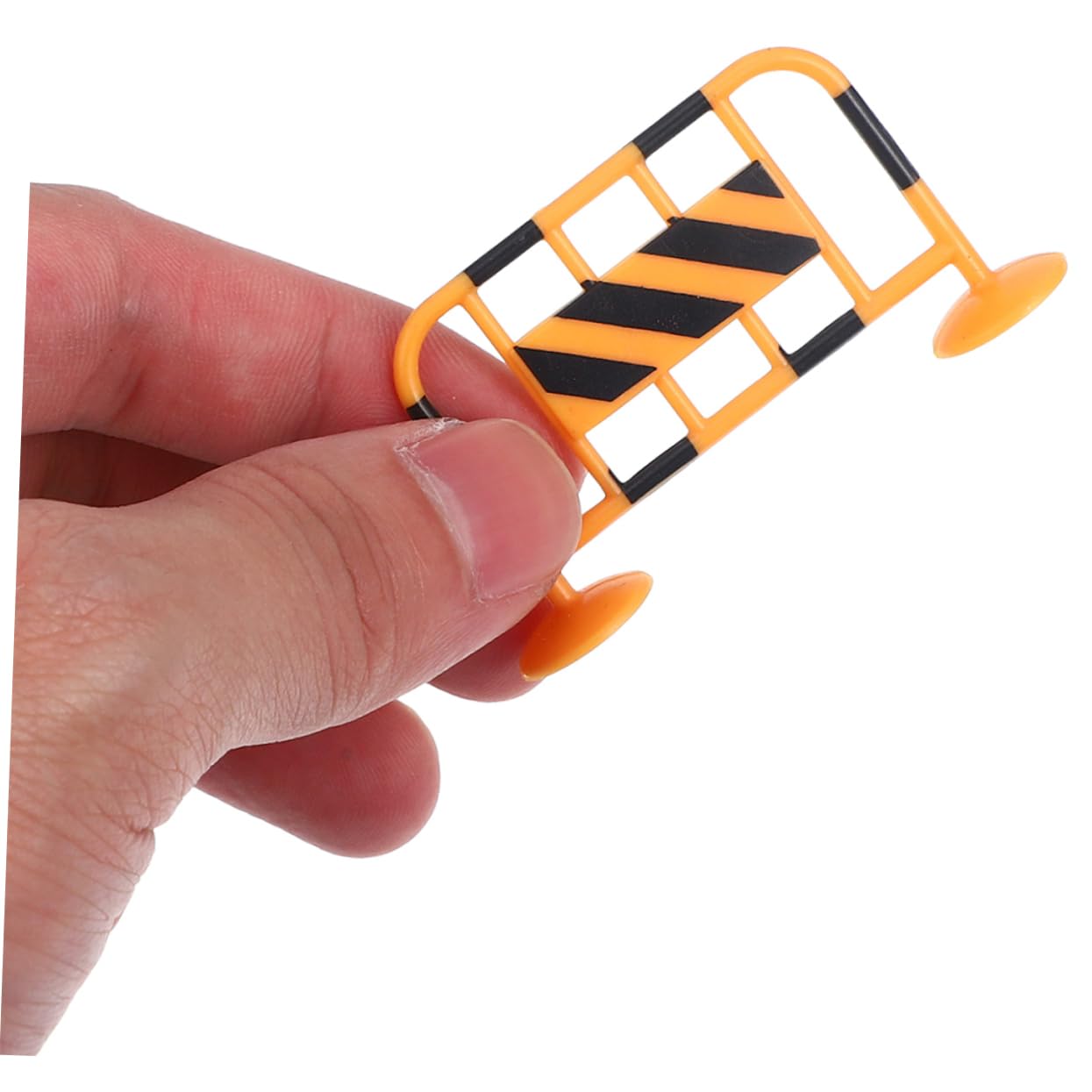 KONTONTY 12pcs Mini Traffic Street Barricade Realistic Traffic Scene Toys Ideal for Play and Photography