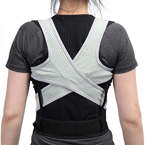 Correcteur de posture colonne vertébrale et bandage de soutien dos XL